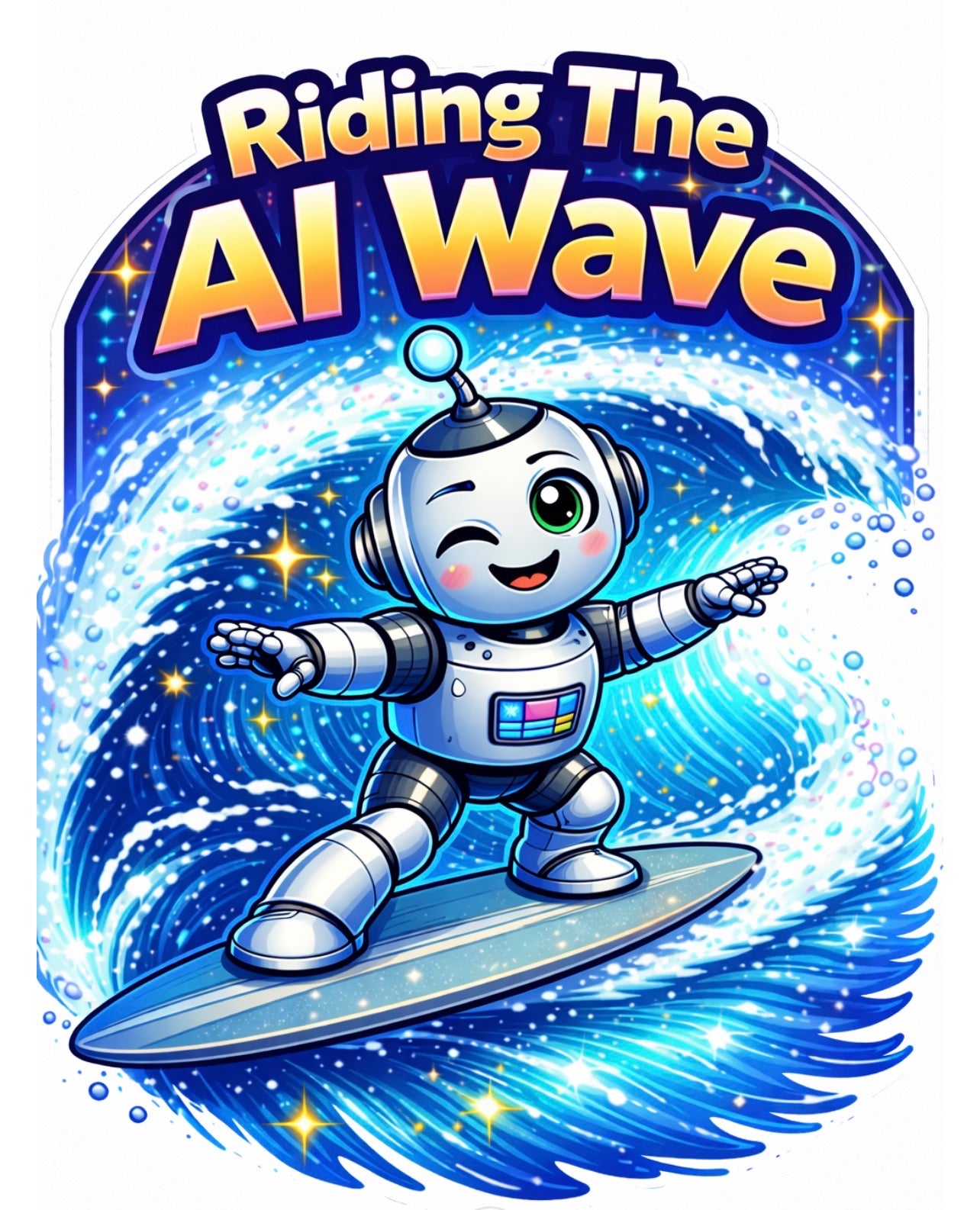 I Let AI Write My Resume... Got Promoted TwiZe Sticker