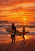 Father and Son Sunset Session