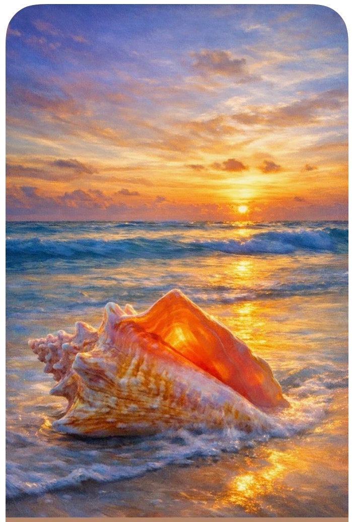 Coral Conch Reverie