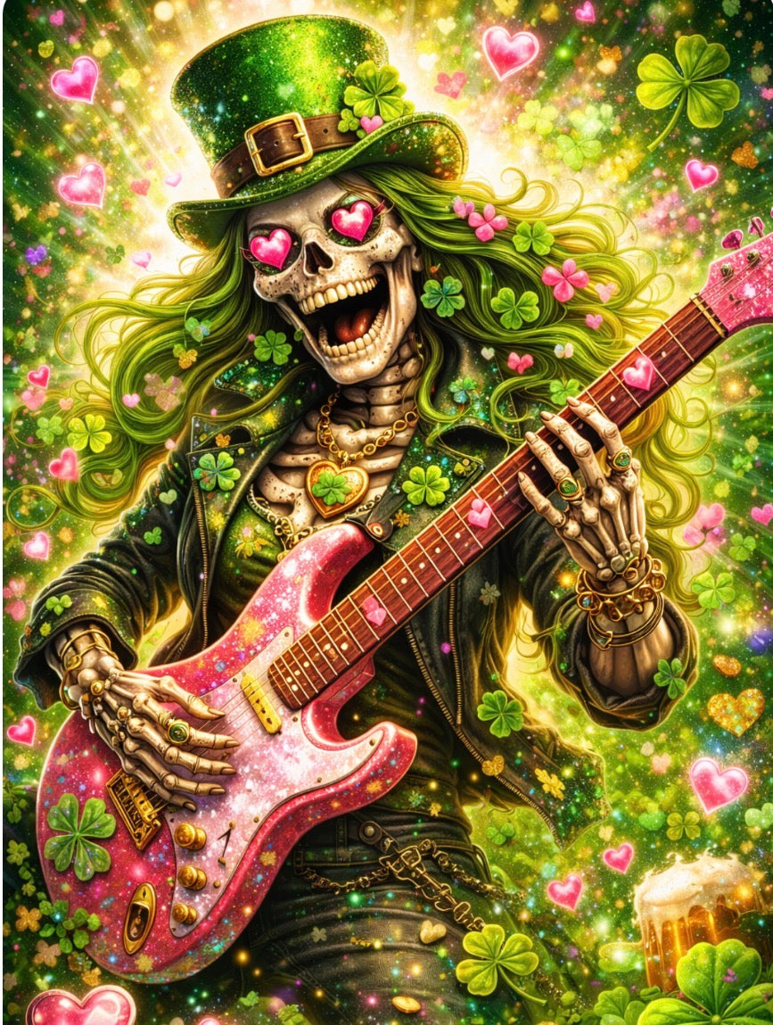 Lucky Lady Rocker Saint Patrick's Day Tee - Lucky 7 Collection