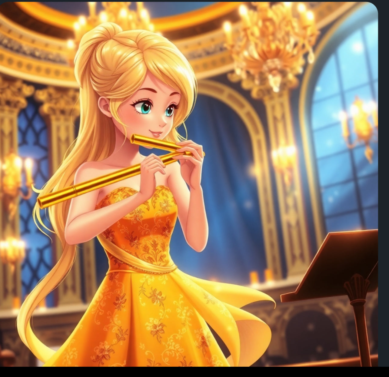 Sparkle Flutist