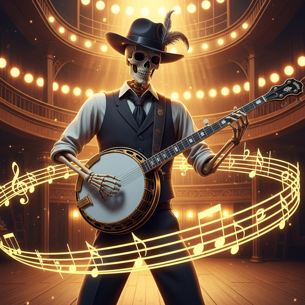 Dapper Banjo Showman