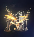 Drum Kit Skeleton Rhythm