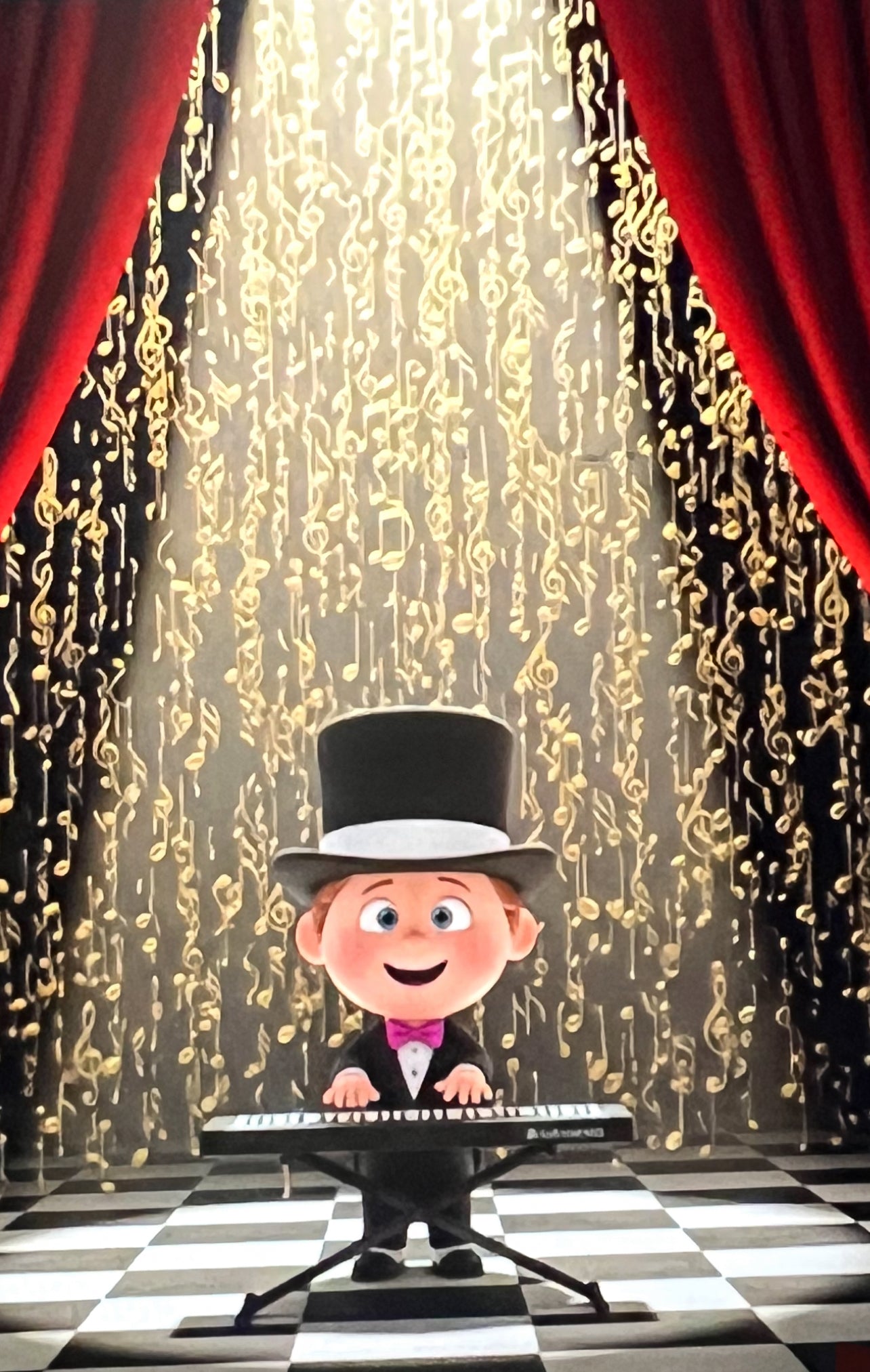 Top Hat Pianist